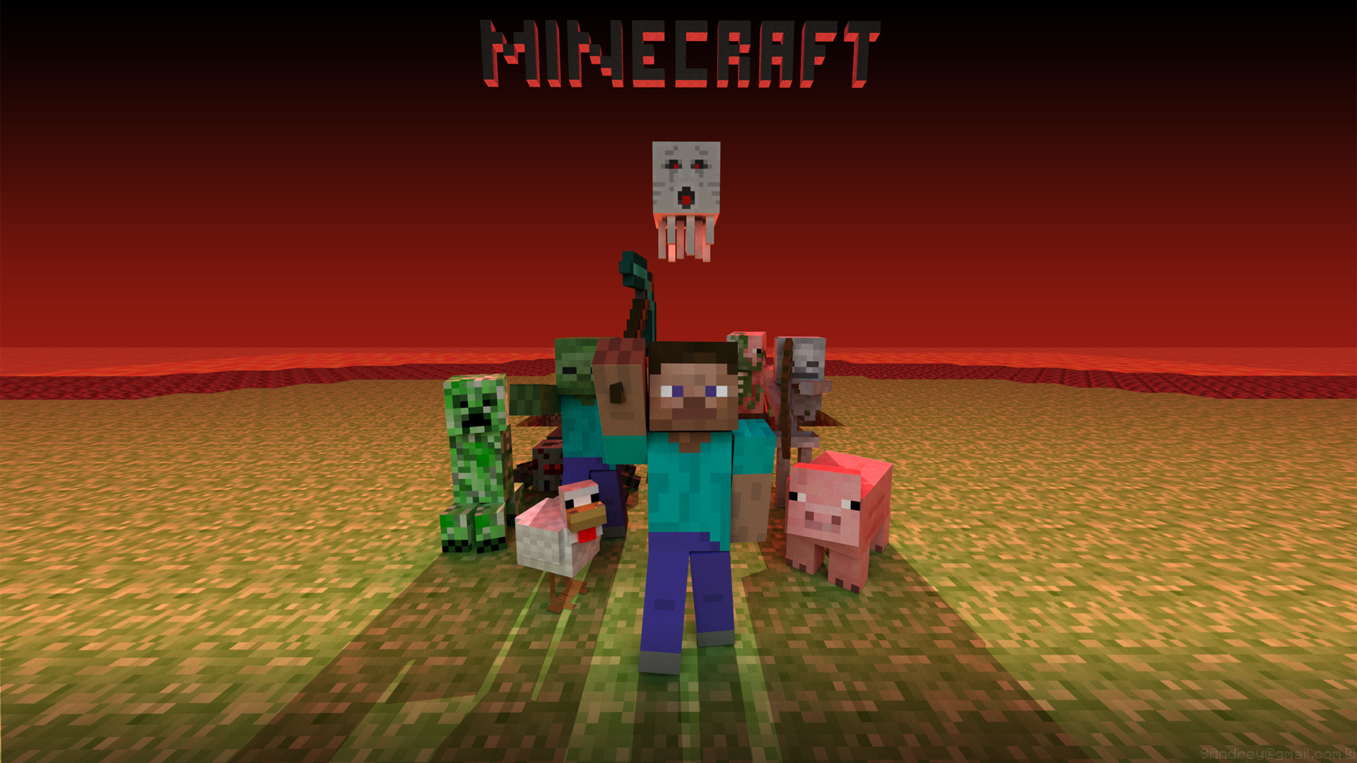 minecraft-tapety